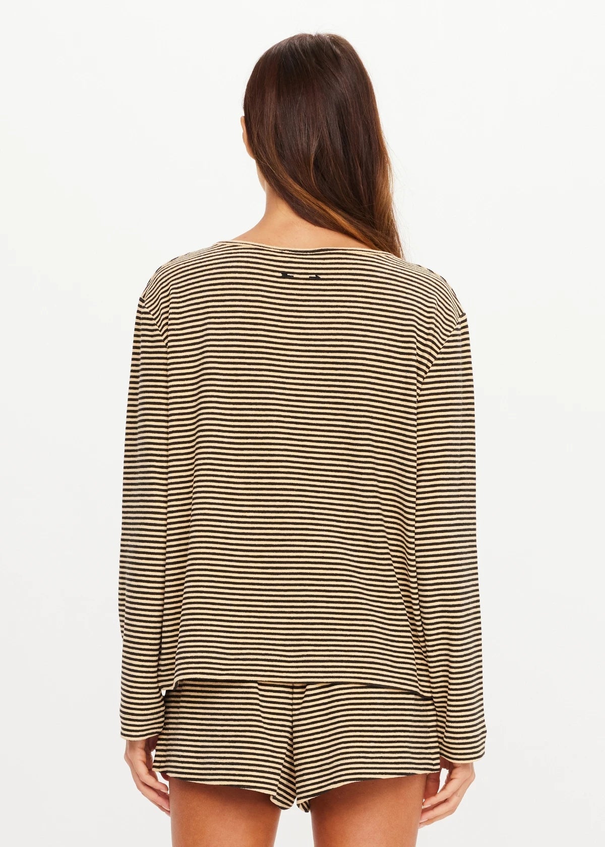Santos Rio Long Sleeve Top - Stripe The Upside