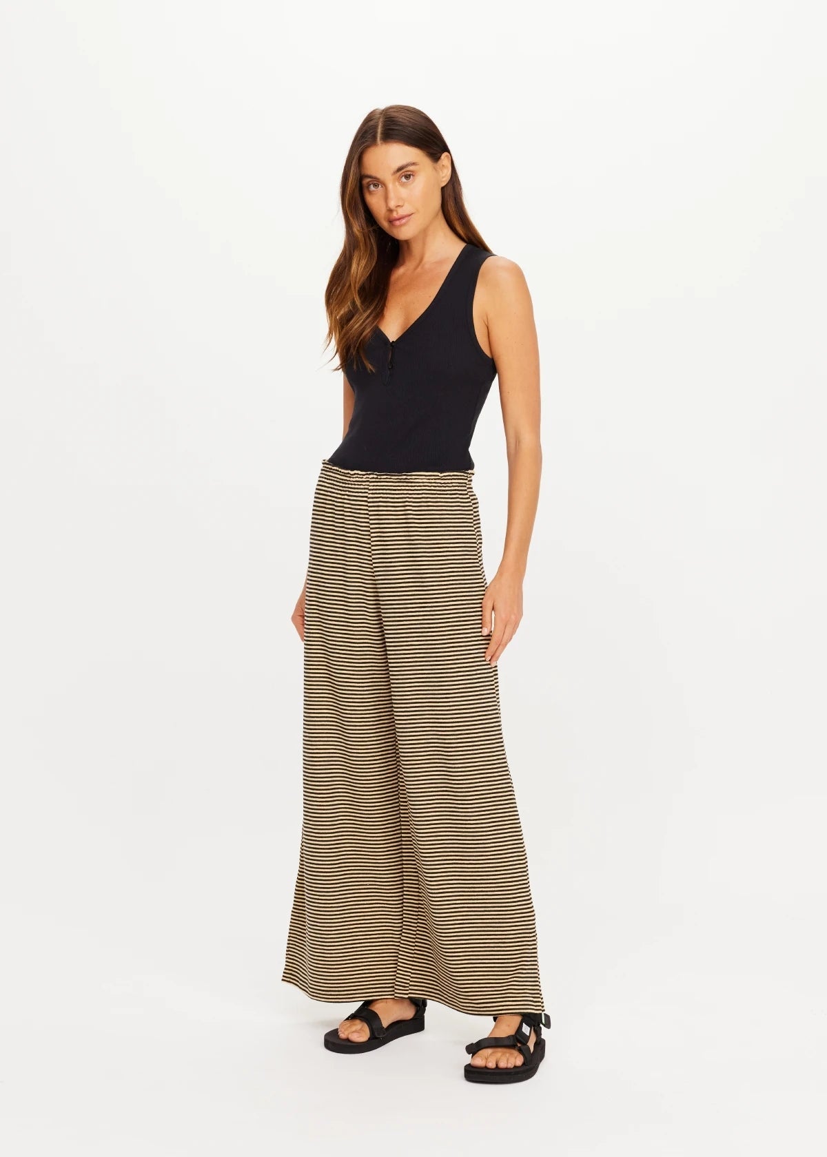 Santos Adriel Split Pant - Stripe The Upside