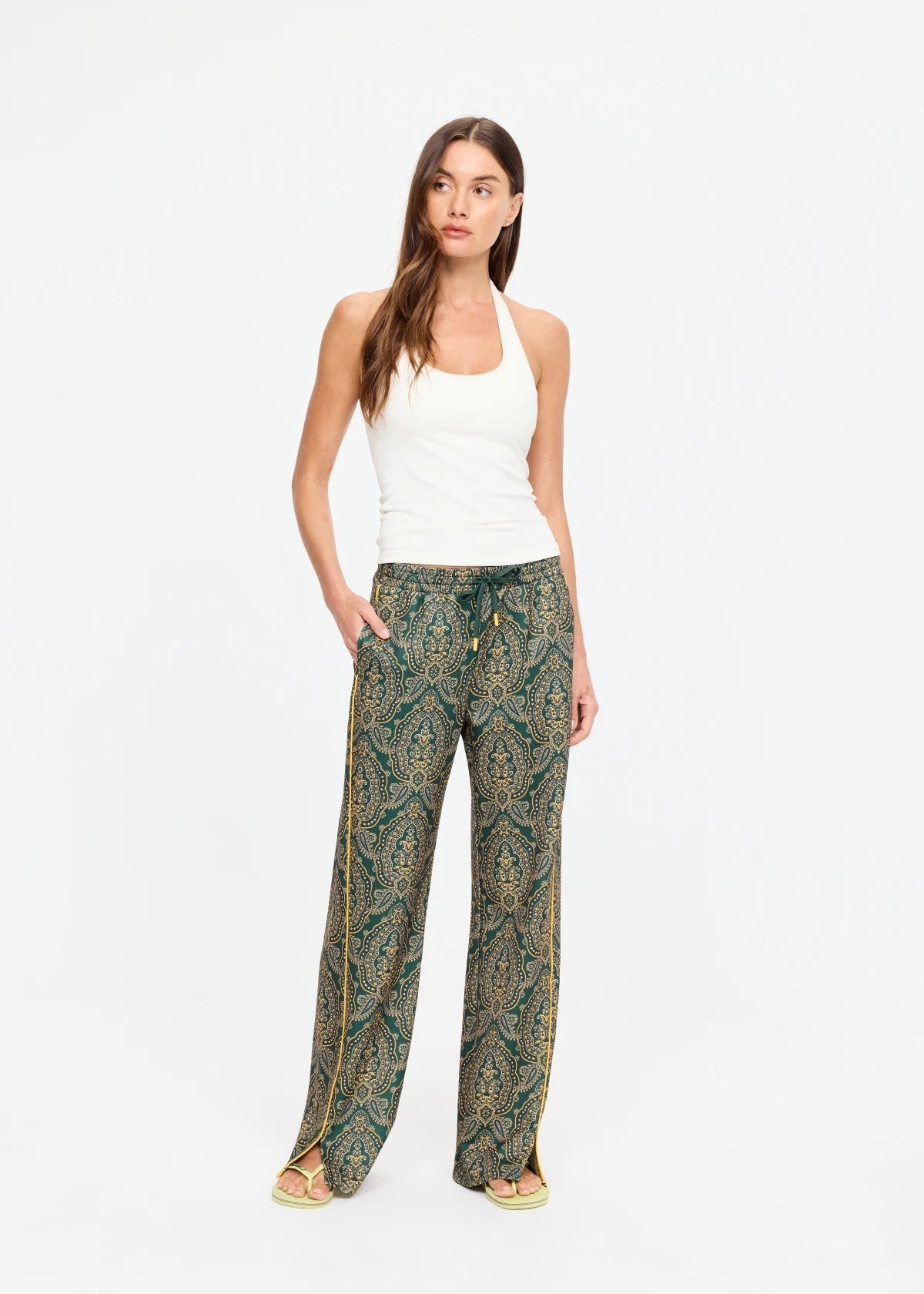 Bamba Roma Pant - Paisley The Upside