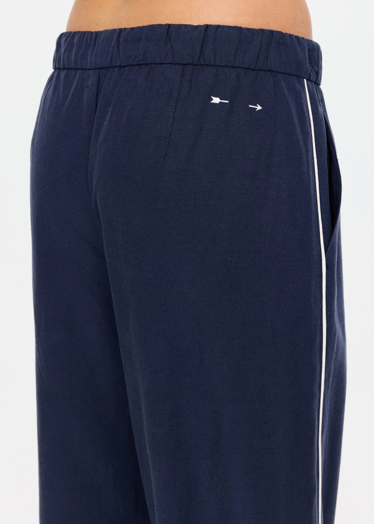 Lago Elita Pant - Navy The Upside