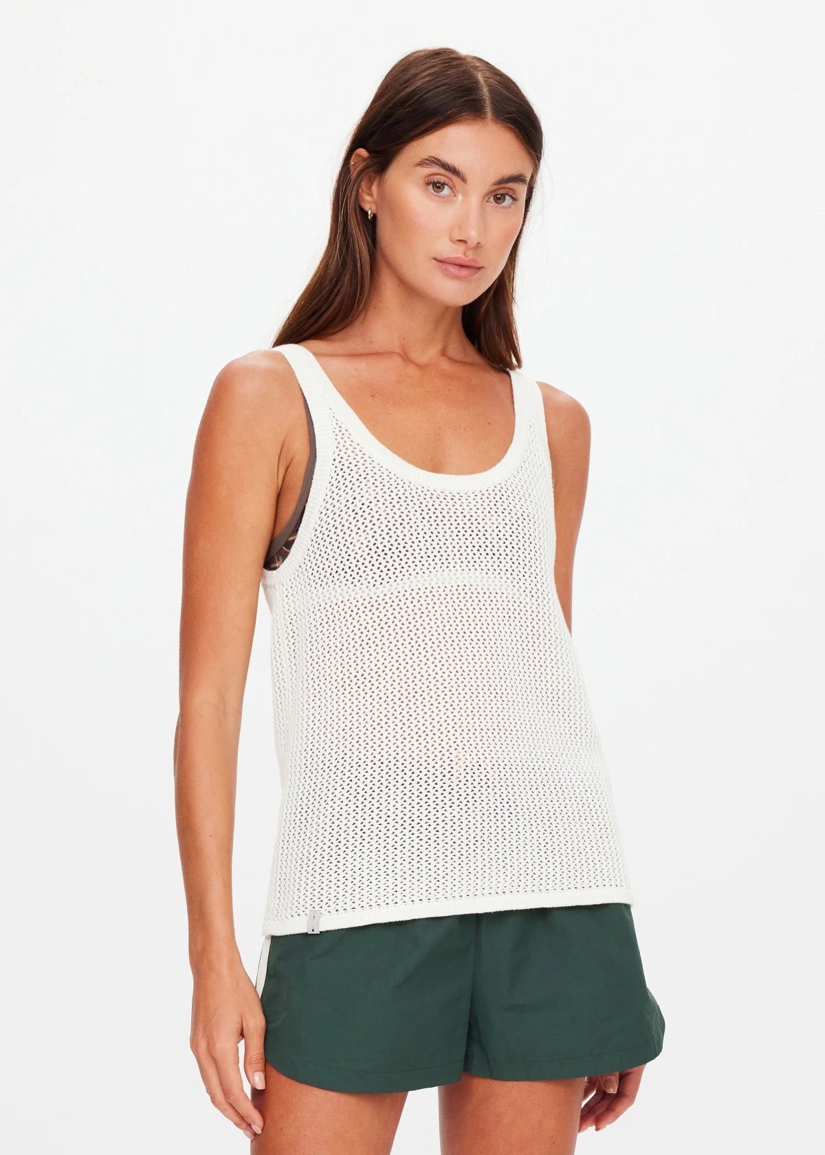 La Paz Riva Knit Tank - Coconut The Upside