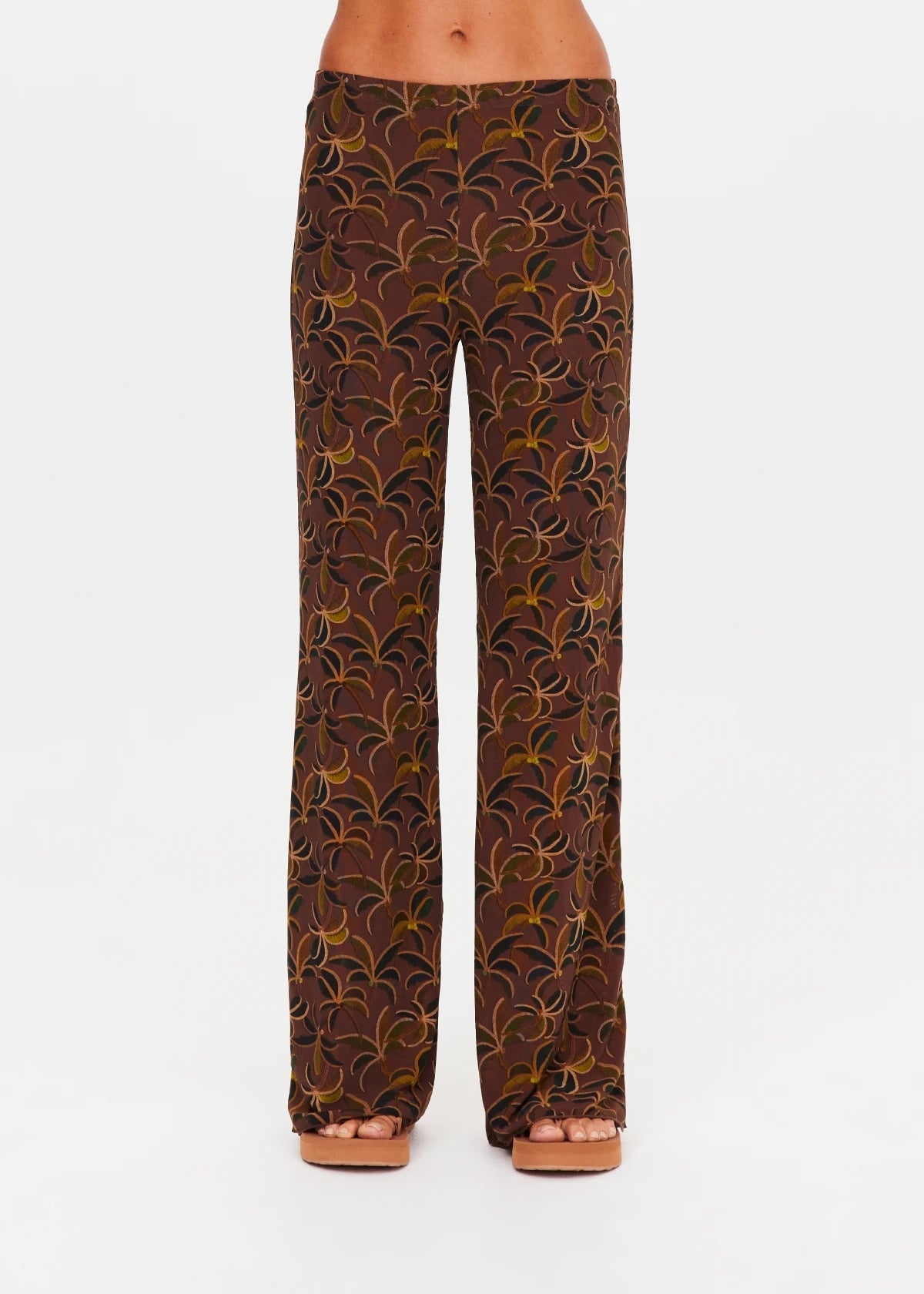 Laguna Tash Straight Leg Pant - Palm The Upside