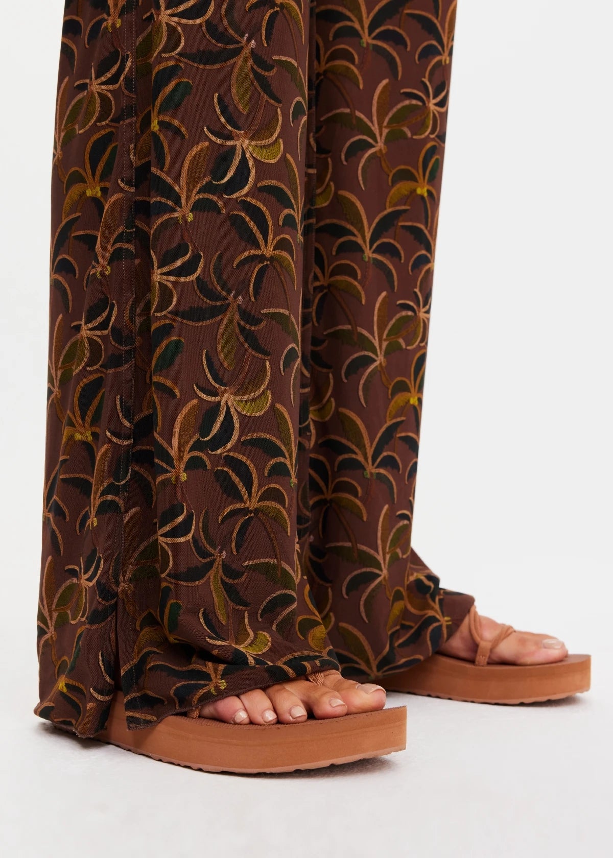Laguna Tash Straight Leg Pant - Palm The Upside