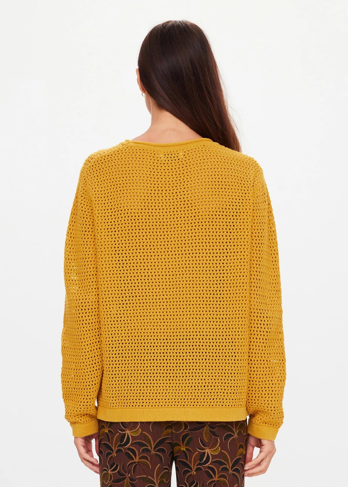 Felice Knit Crew - Butterscotch The Upside