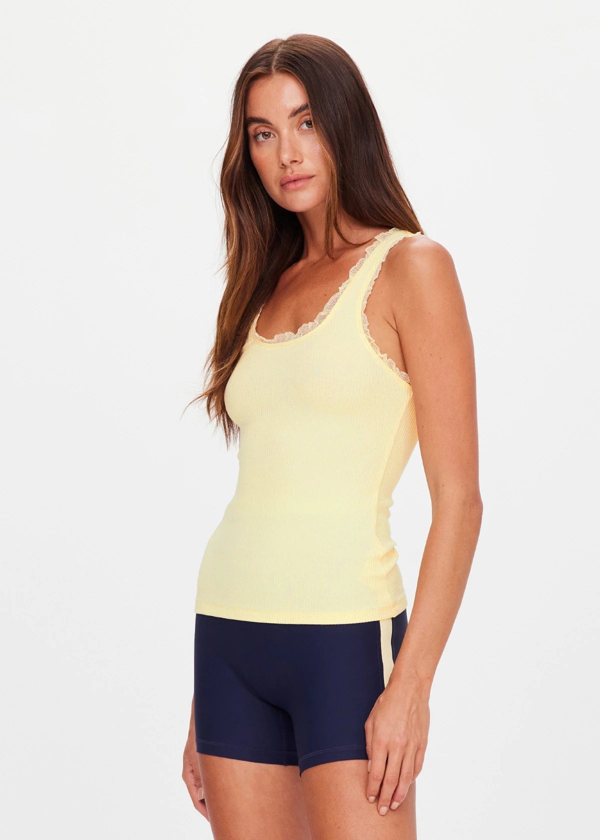 Del Ray Pointelle Tank Top - Butter The Upside