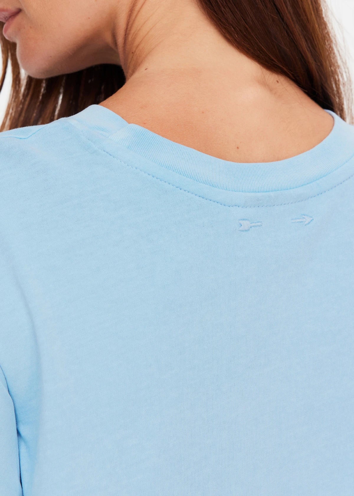 Jules Cropped Tee - Jewel The Upside