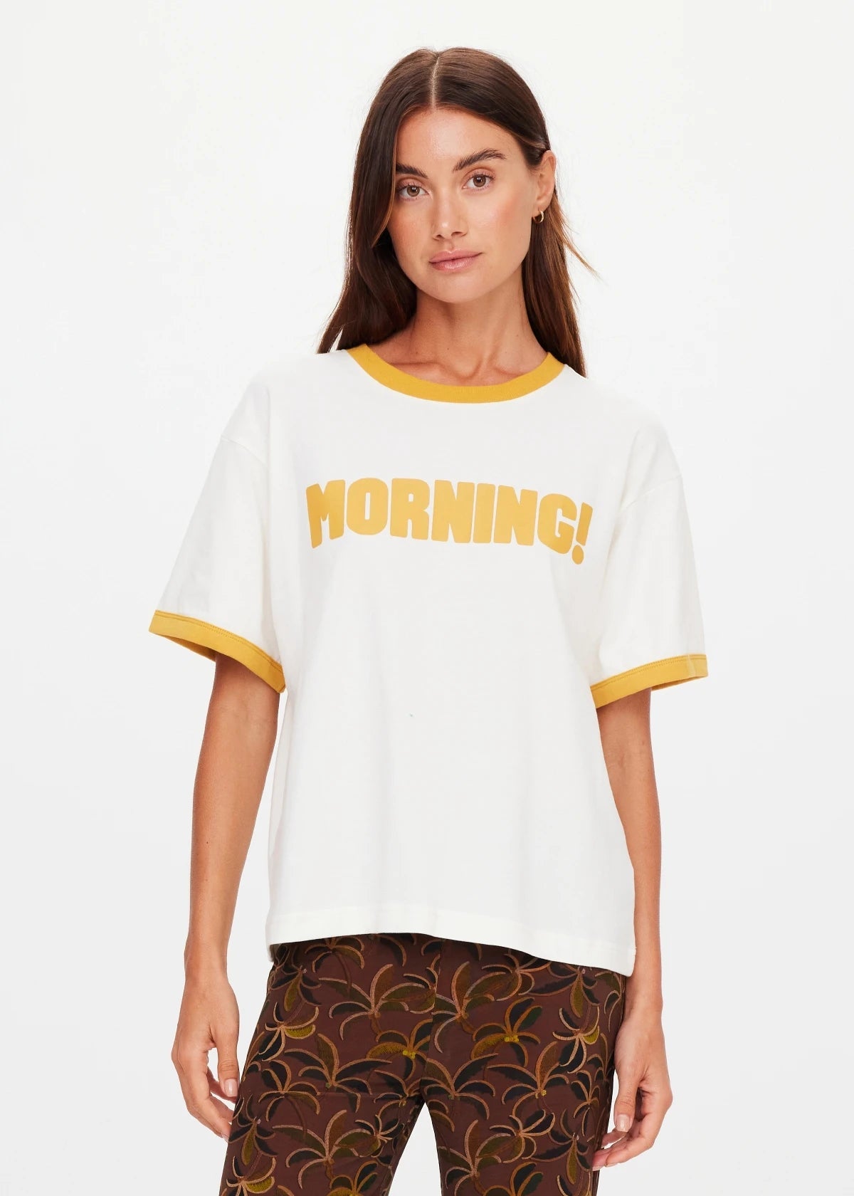 Morning Jacob Tee - Coconut The Upside