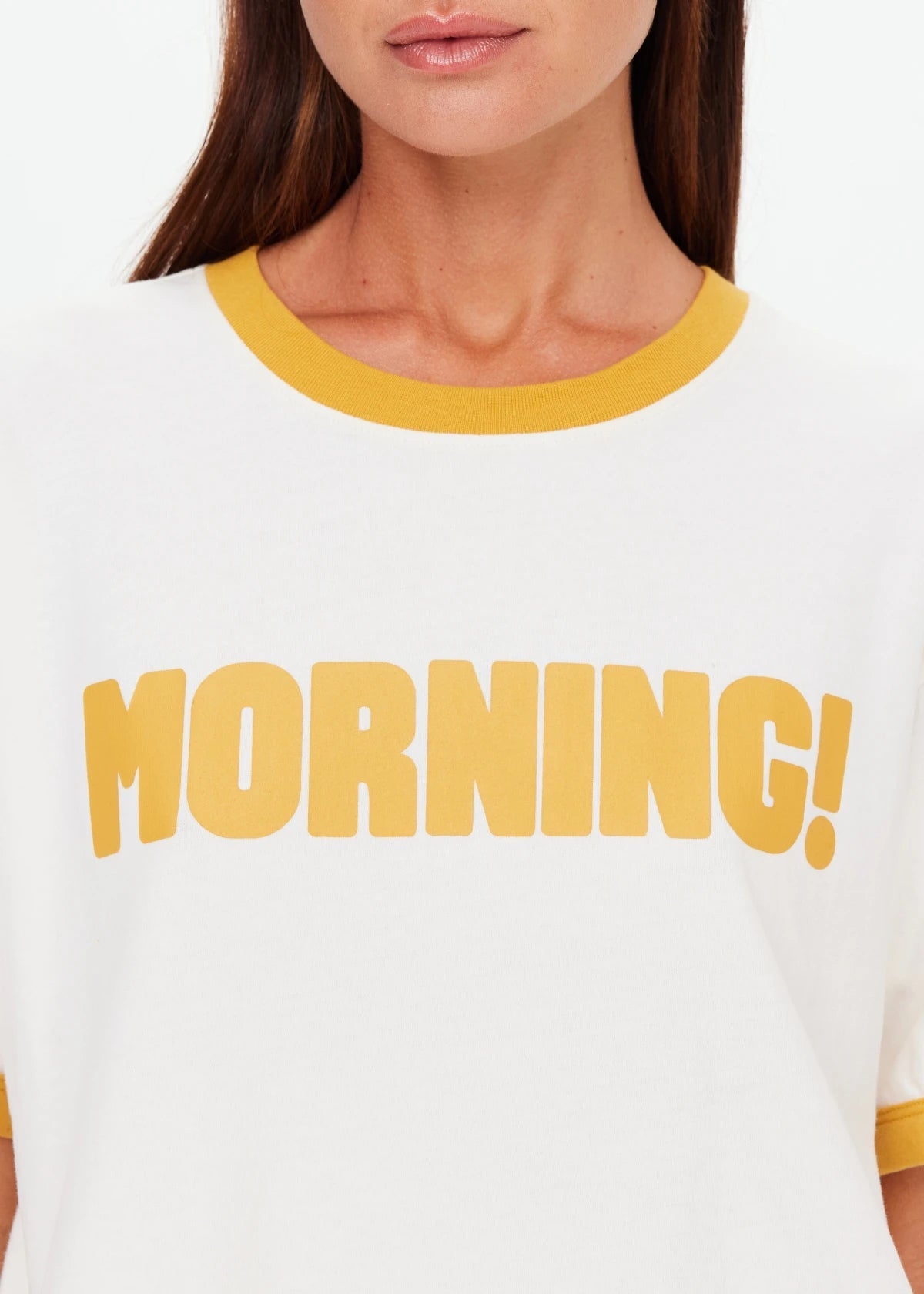 Morning Jacob Tee - Coconut The Upside