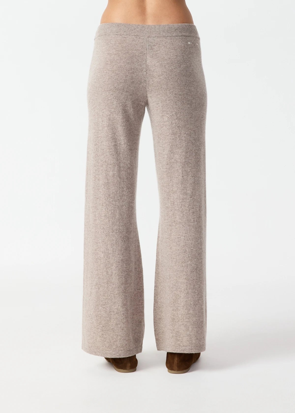Amelie Cashmere Knit Pant - Melange The Upside
