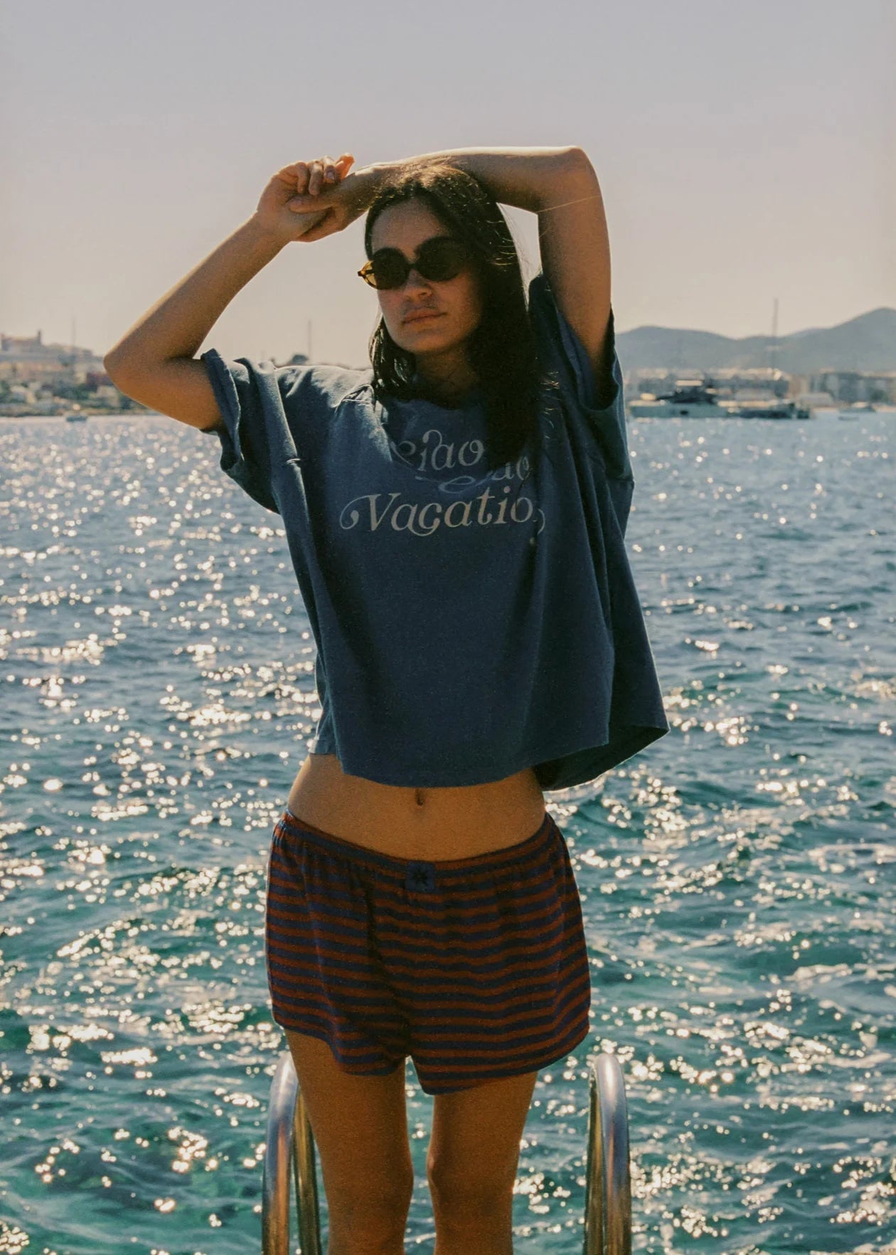 Vacay Crop Tee Ciao Ciao
