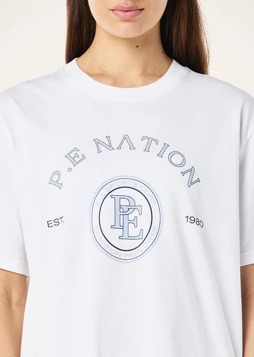 Voyage Tee - Optic White P.E Nation