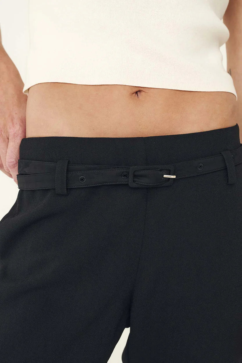Wanda Tailored Pants - Noir Rowie