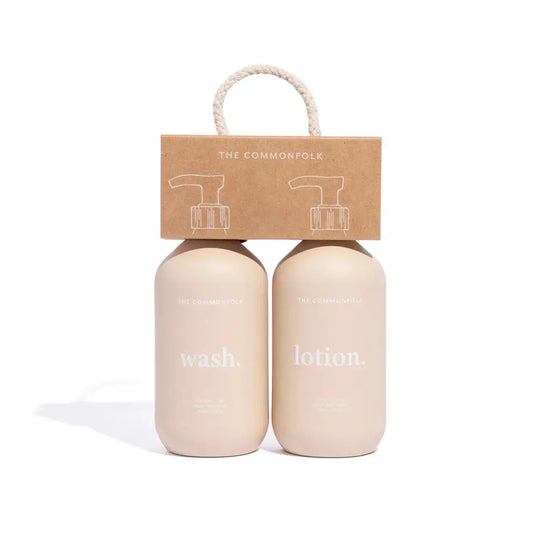 Wash + Lotion Kit - Keep It Simple The Commonfolk Traders