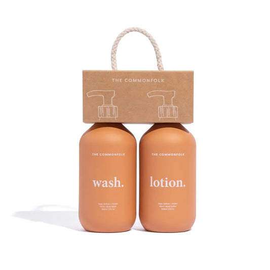 Wash + Lotion Kit - Keep It Simple The Commonfolk Traders