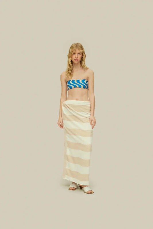 White Waver Towel OAS