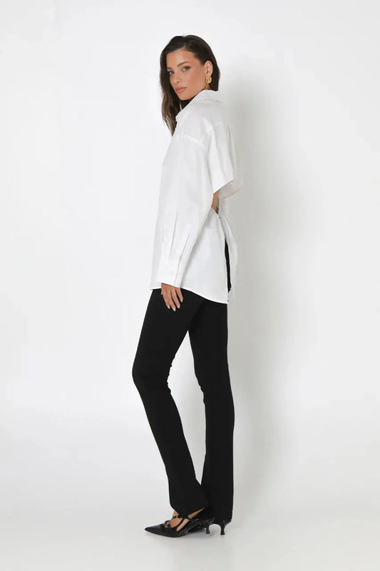 Zander Open Back Shirt Madison