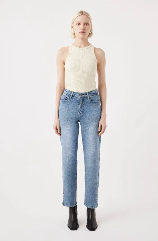 Zoe High Splits Jean - Unity Outland Denim