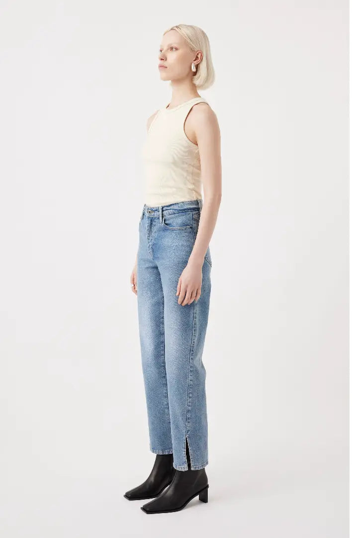 Zoe High Splits Jean - Unity Outland Denim