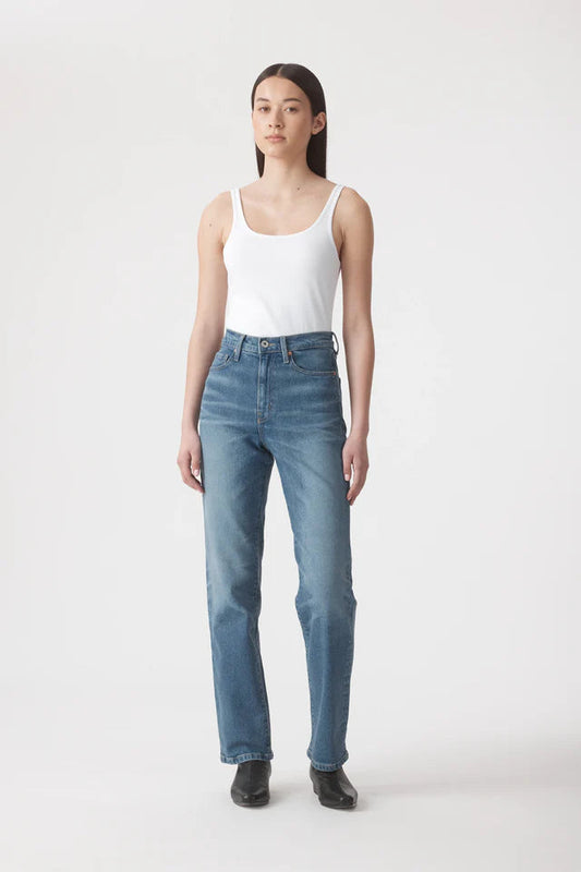 Zoe Hight Straight Jean - Laguna Outland Denim