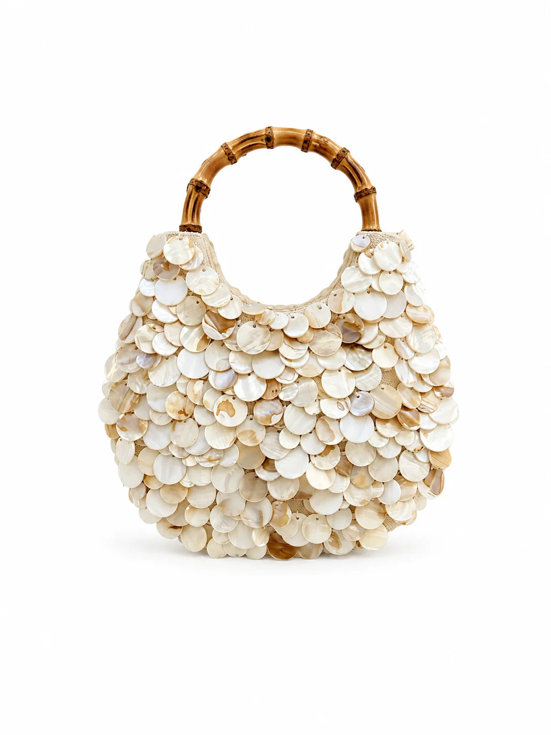 Amalfi Pearl Bamboo Bag Aelia