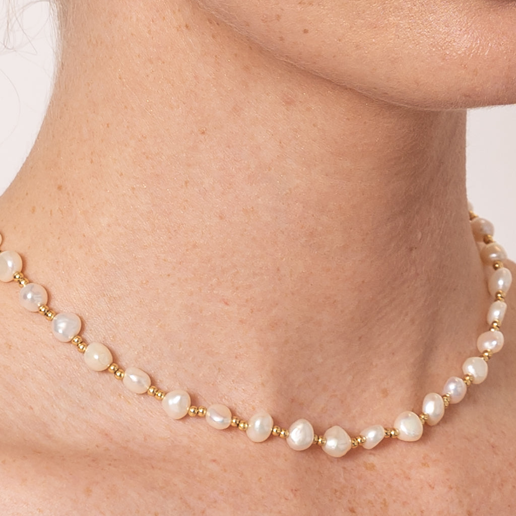 Vacation Pearl Necklace Carly Paiker