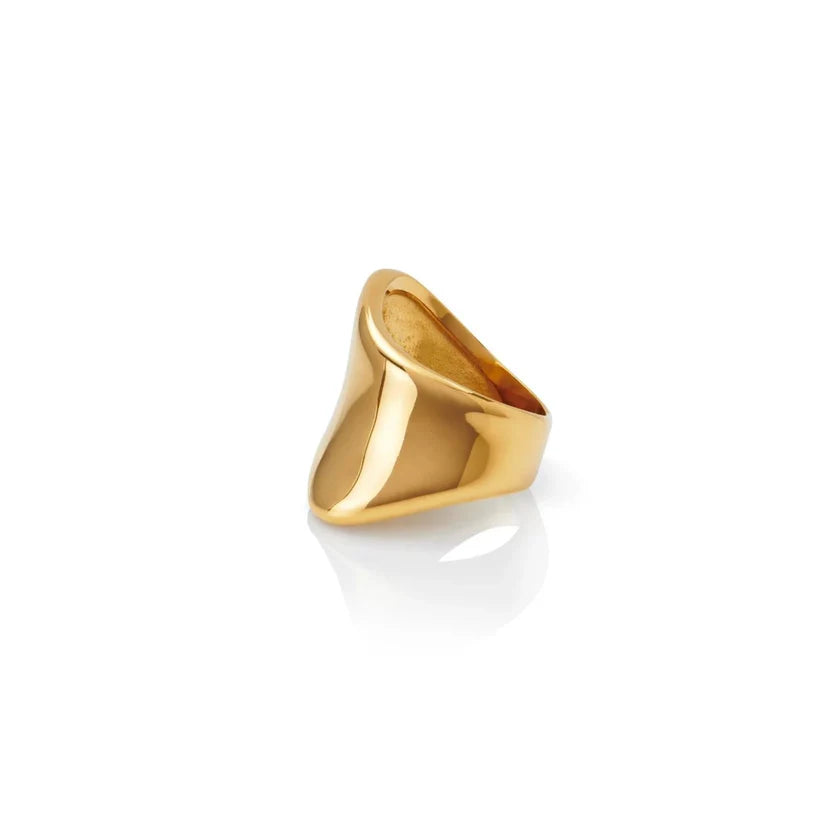 Centrela Bold Ring - Gold Zaya Collective