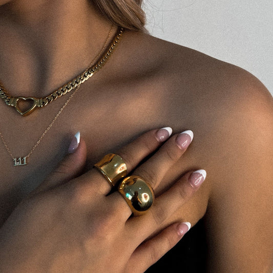 Centrela Bold Ring - Gold Zaya Collective