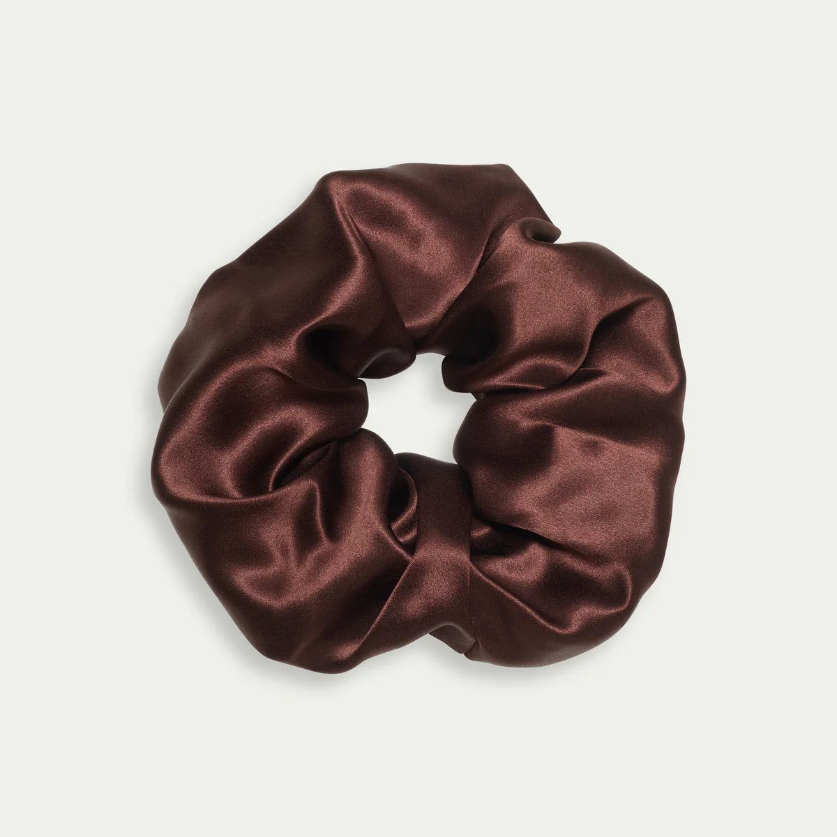 Silk Scrunchie - Chocolate Kitty Paloma