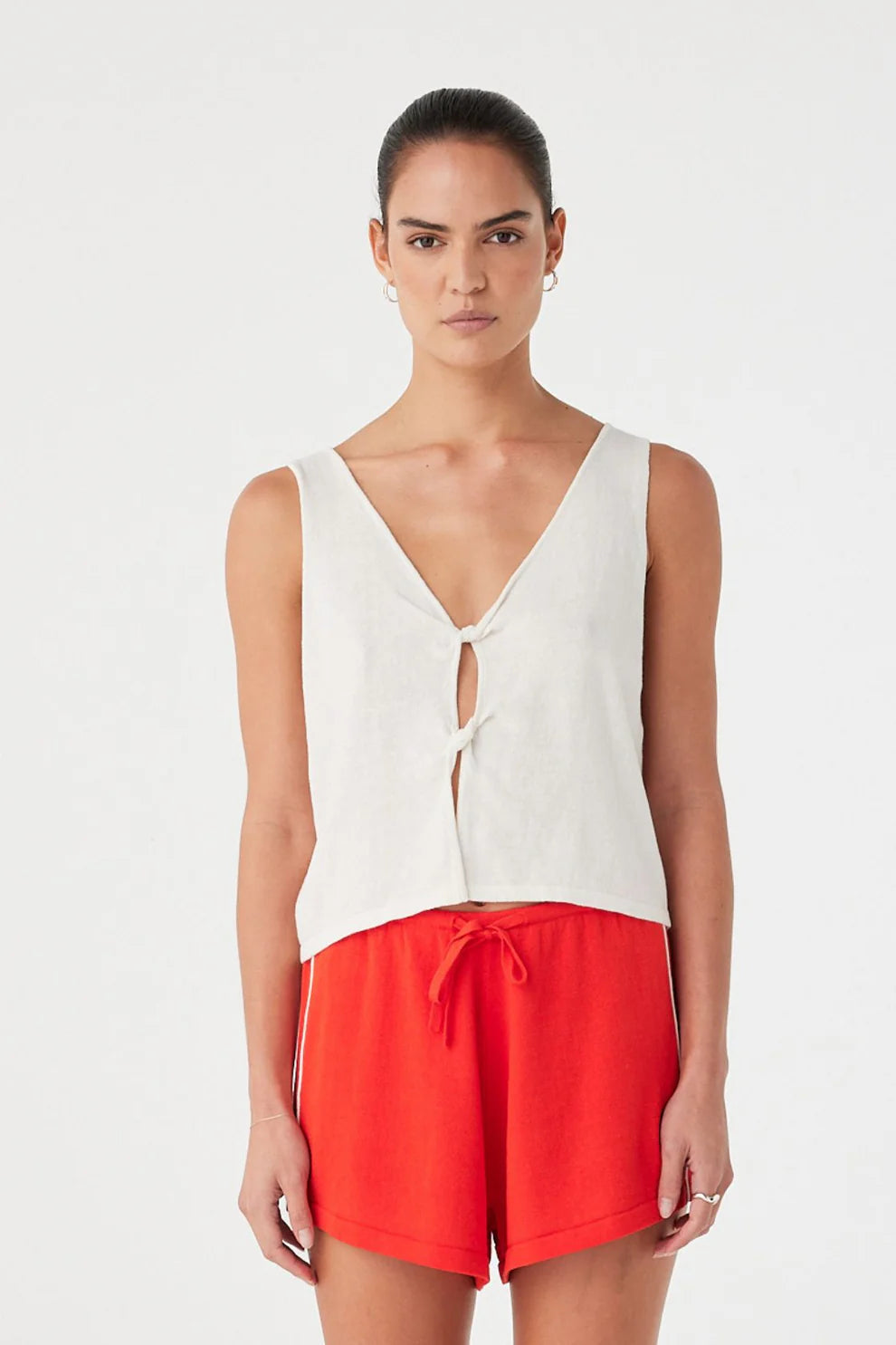 Paloma Tank - Cream Arcaa