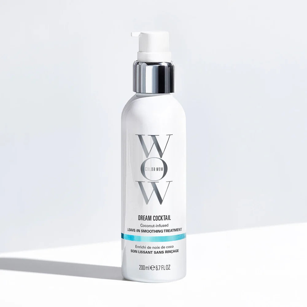 color wow Dream Cocktail Coconut-Infused Leave-in Treatment at cloth in brick