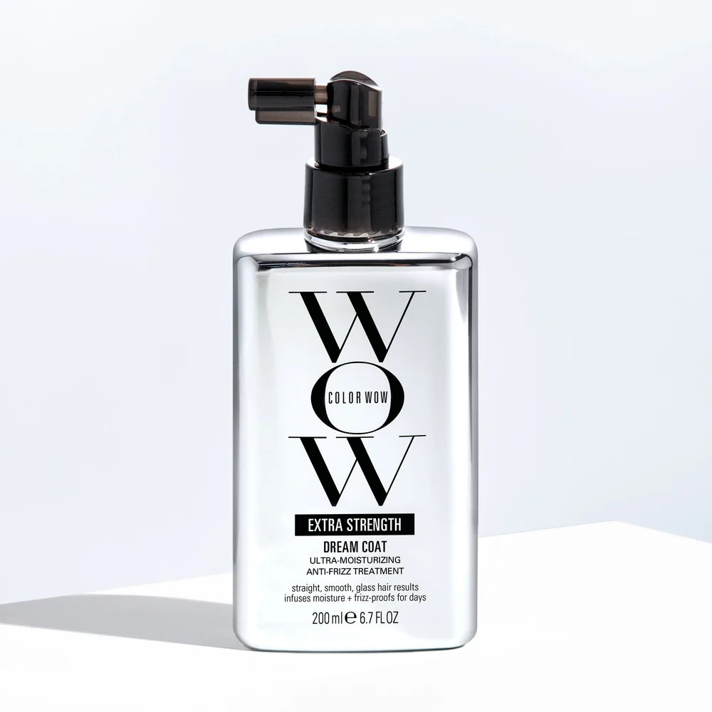 color wow Extra Strength Dream Coat at cloth in brick 
