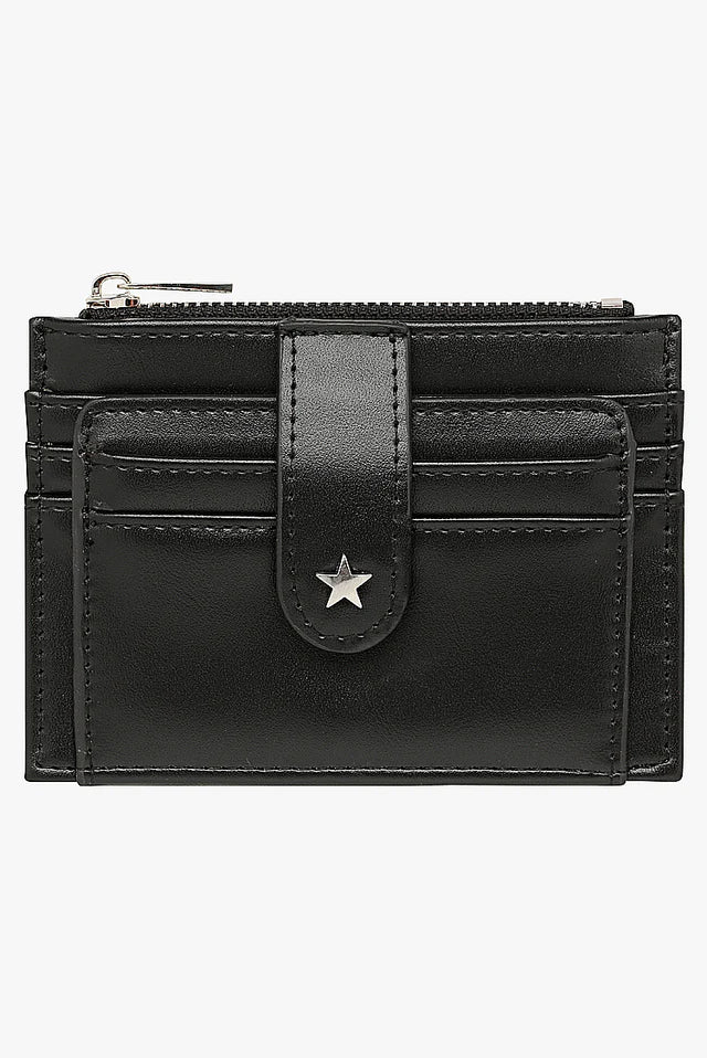 Daisy Card Wallet - Black Georgia Mae