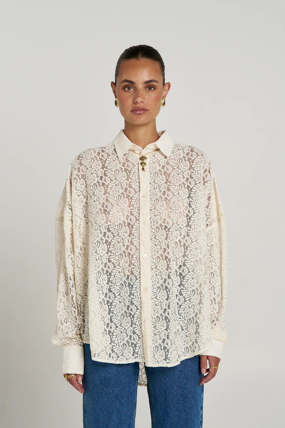 Fleur LS Shirt - Ecru Summi Summi