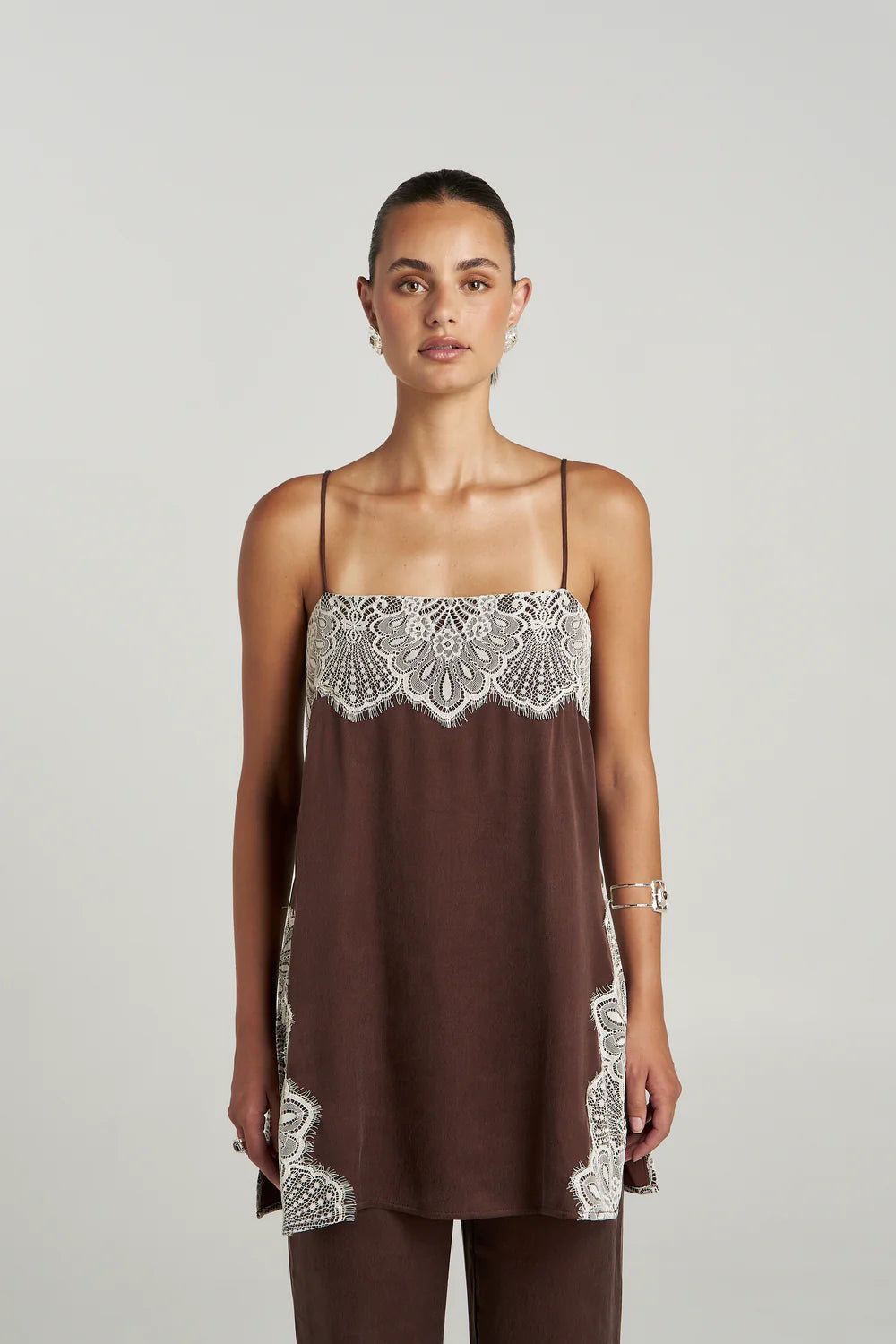 Florence Shift Top - Espresso Summi Summi