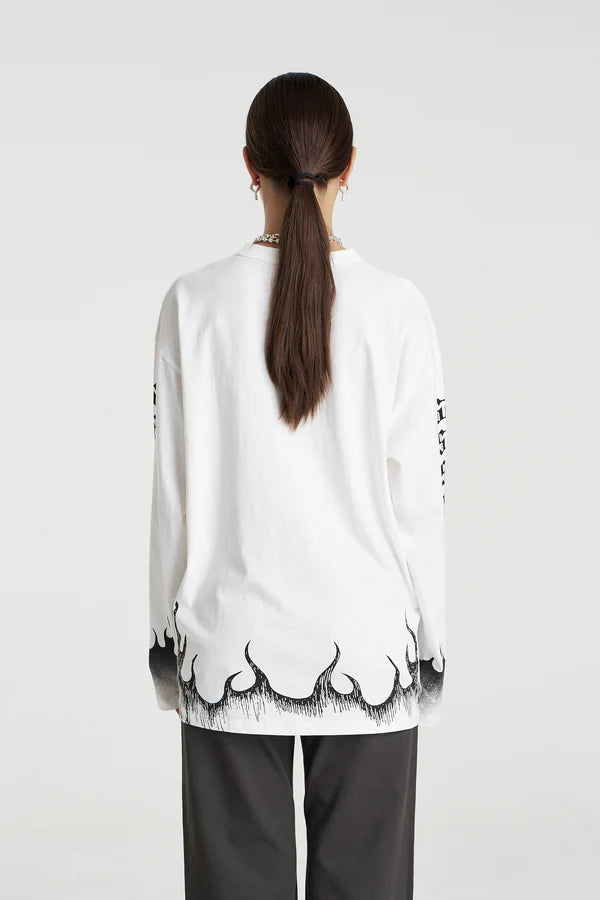 Eden LS Tee - Lily White Summi Summi