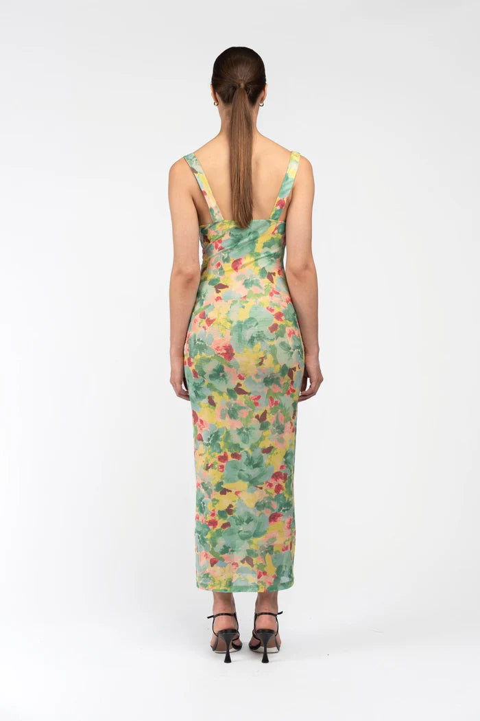 Lygia Stretch Dress - Flora