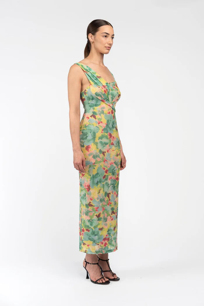 Lygia Stretch Dress - Flora