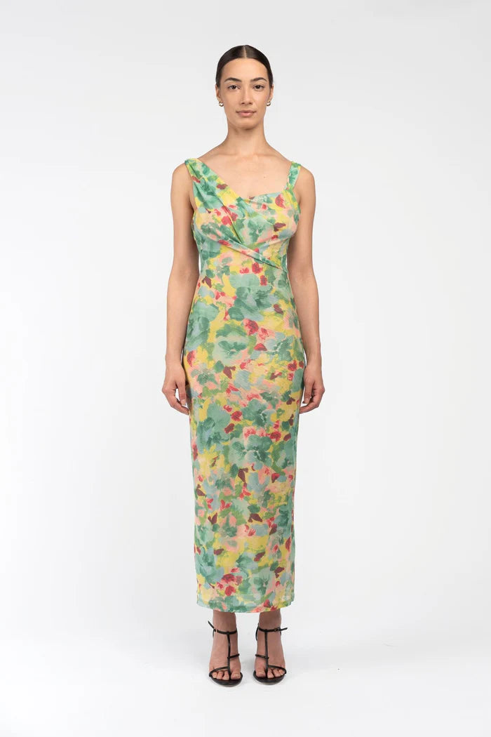 Lygia Stretch Dress - Flora