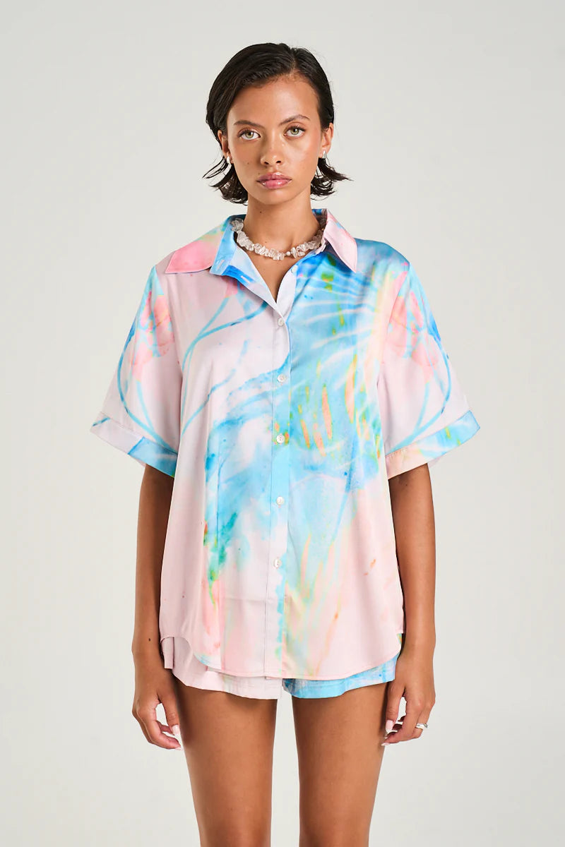 Button Up Shirt - Medusa Phase Summi Summi