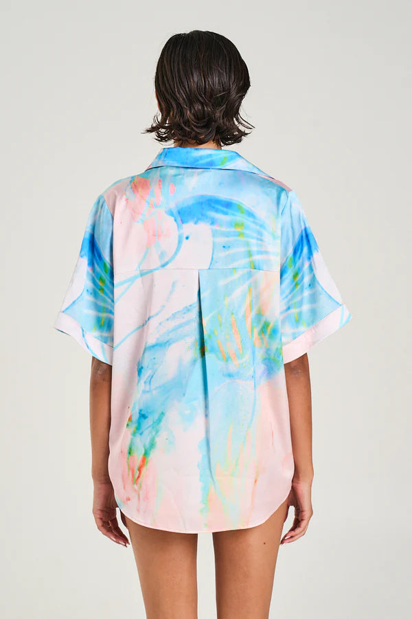 Button Up Shirt - Medusa Phase Summi Summi