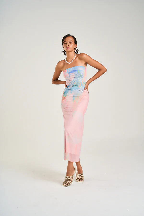 Strapless Mesh Dress - Medusa Phase Summi Summi