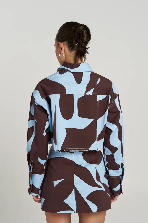 Cropped Shacket - Mirage Summi Summi