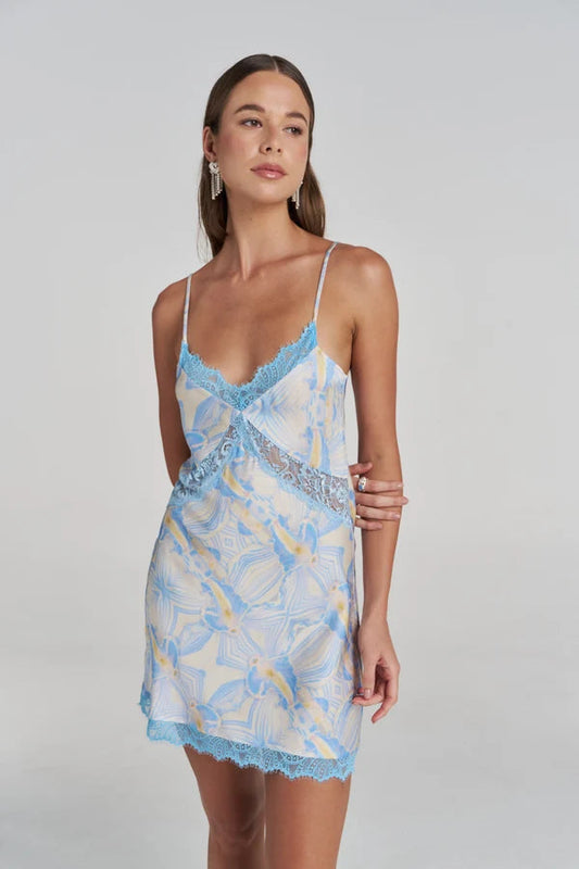 Siren Lace Mini Dress - Orchid Prism Summi Summi