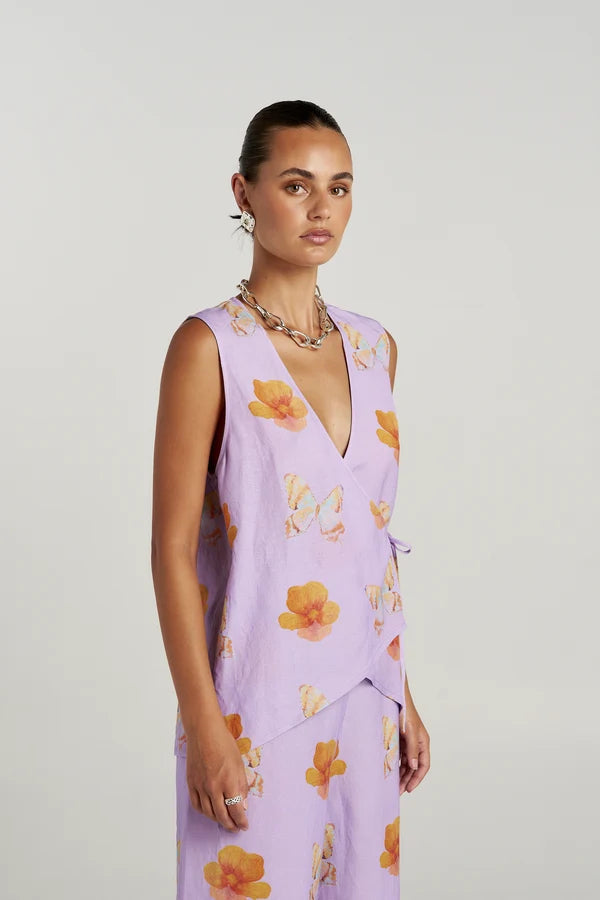 Tie Front Vest - Reverie Summi Summi
