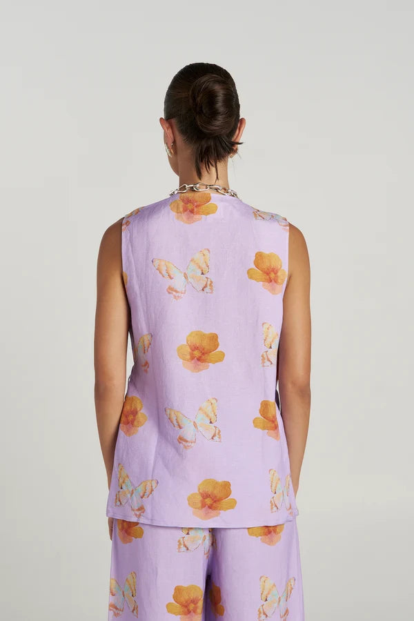 Tie Front Vest - Reverie Summi Summi