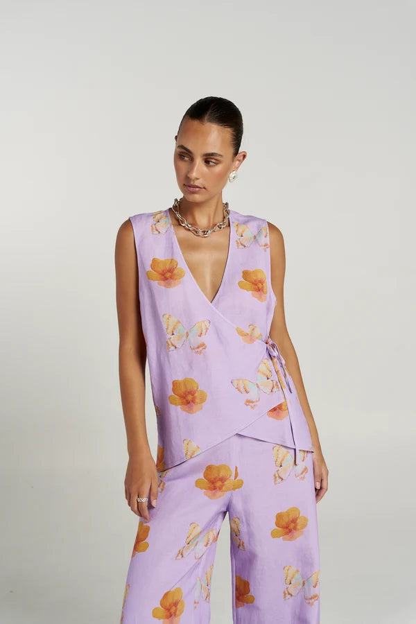 Tie Front Vest - Reverie Summi Summi