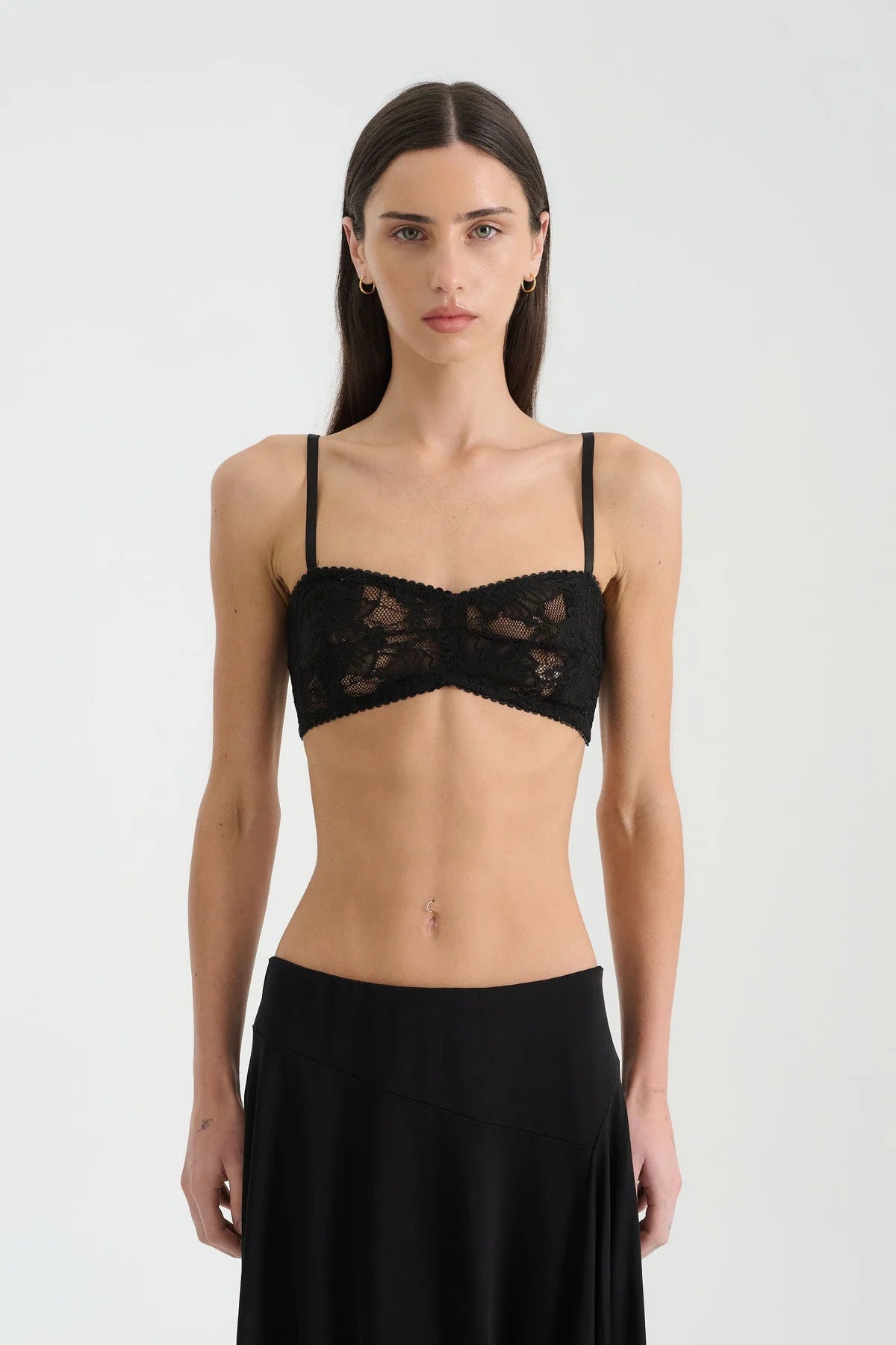 Bambi Lace Bralette - Noir Rowie