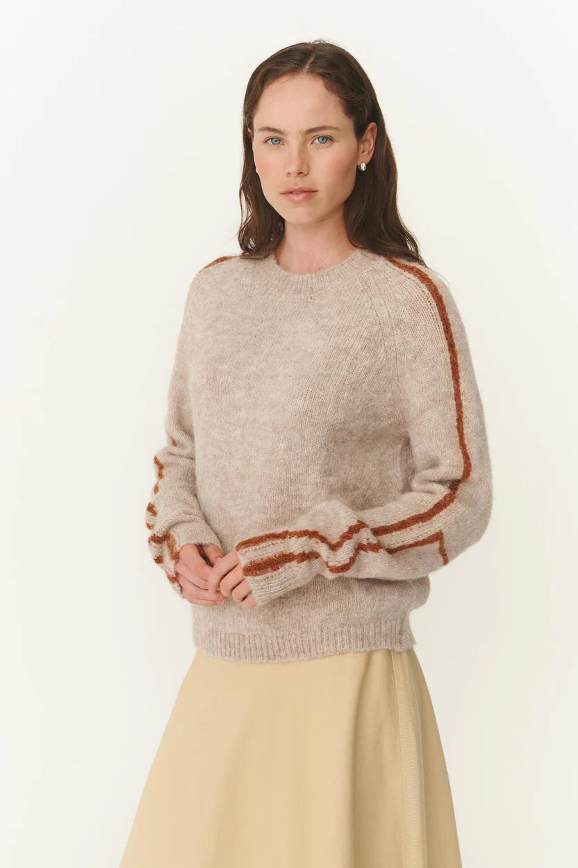 Lana Knit Jumper - Fawn Rowie