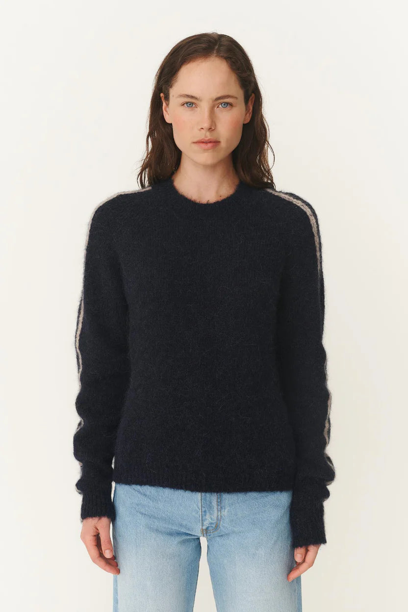 Lara Knit Jumper - Midnight Rowie