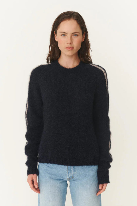 Lara Knit Jumper - Midnight Rowie